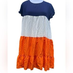 Color blocked dress size XL